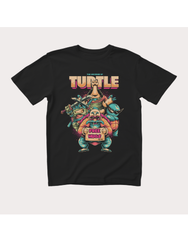 T-shirt Adulte Unisex "The Univers Of Turtle"